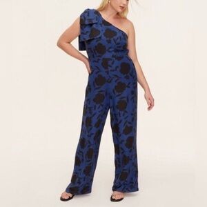 Kate Spade New York Women's Classic Rose Jumpsuit Size 16